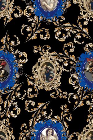 大牌风印花华亿平台图片