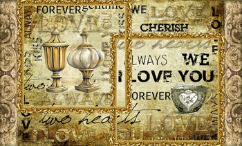 古典花纹印花华亿平台图片