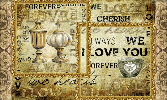 古典花纹印花华亿平台图片