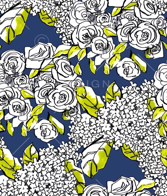 签字笔花印花华亿平台图片