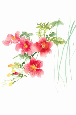 手绘印花华亿平台图片