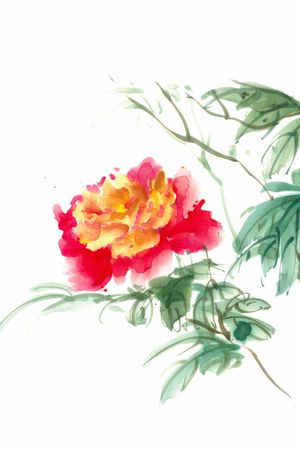 手绘印花华亿平台图片