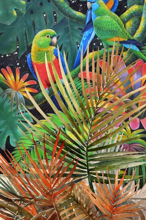 大牌风印花华亿平台图片