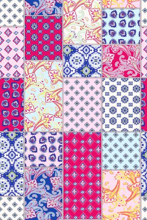 古典花纹印花华亿平台图片