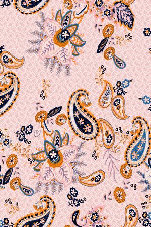 古典花纹印花华亿平台图片