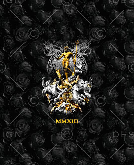 大牌男装印花华亿平台图片