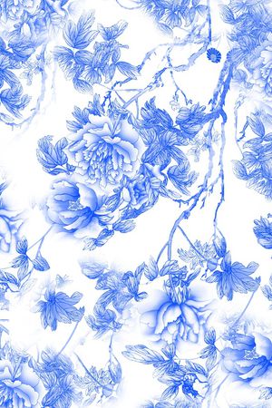 春夏华亿平台印花华亿平台图片