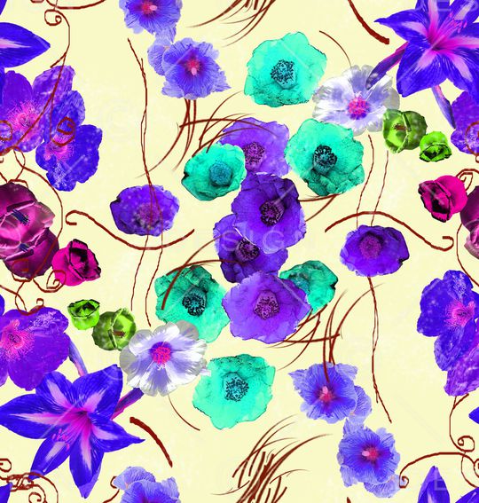 炫彩印花华亿平台图片