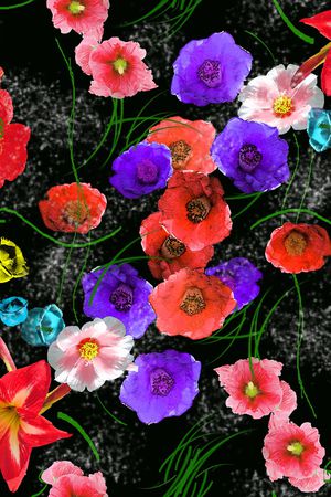 炫彩印花华亿平台图片