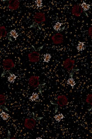 蜜蜂印花华亿平台图片