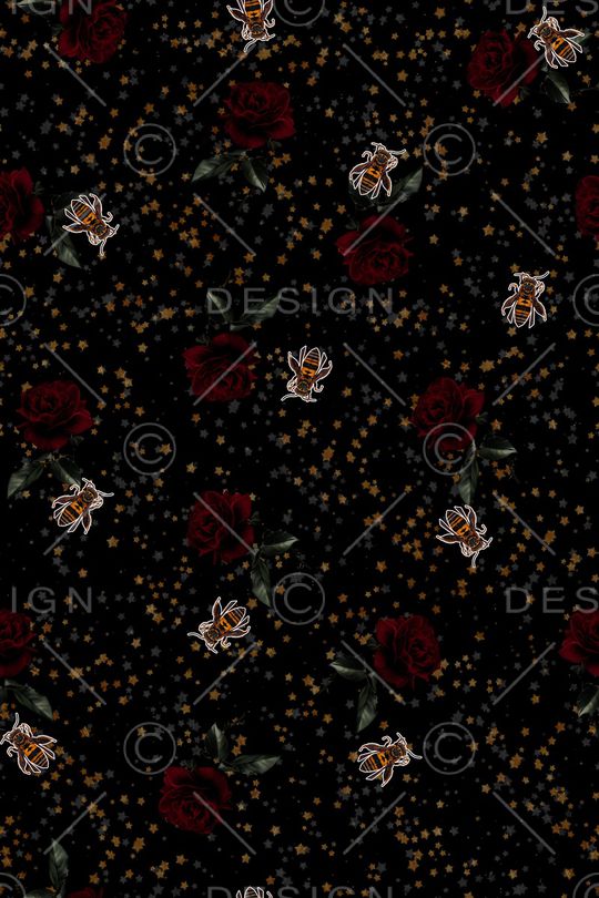 蜜蜂印花华亿平台图片