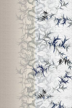 树枝印花华亿平台图片