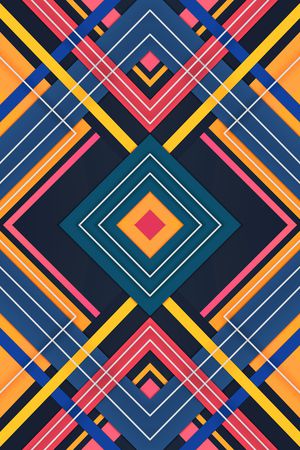 几何印花华亿平台图片