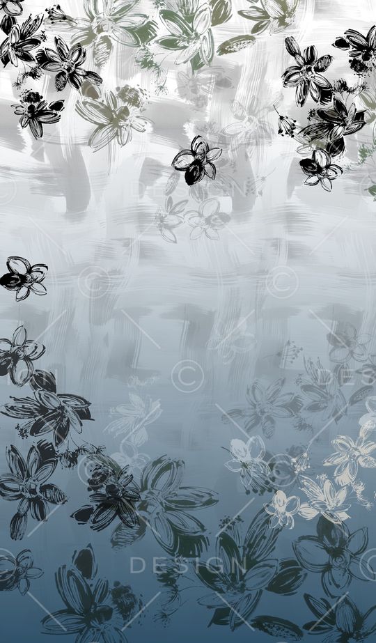 树枝印花华亿平台图片