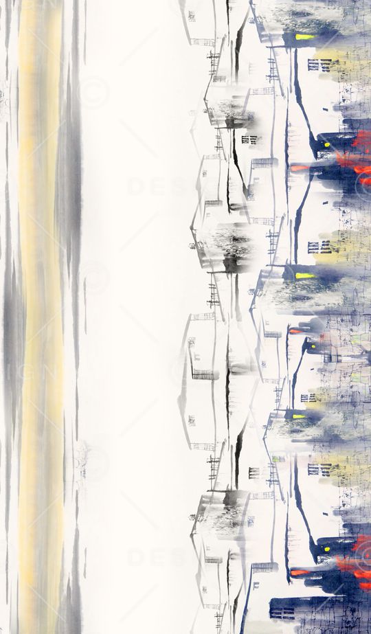 渐变印花华亿平台图片