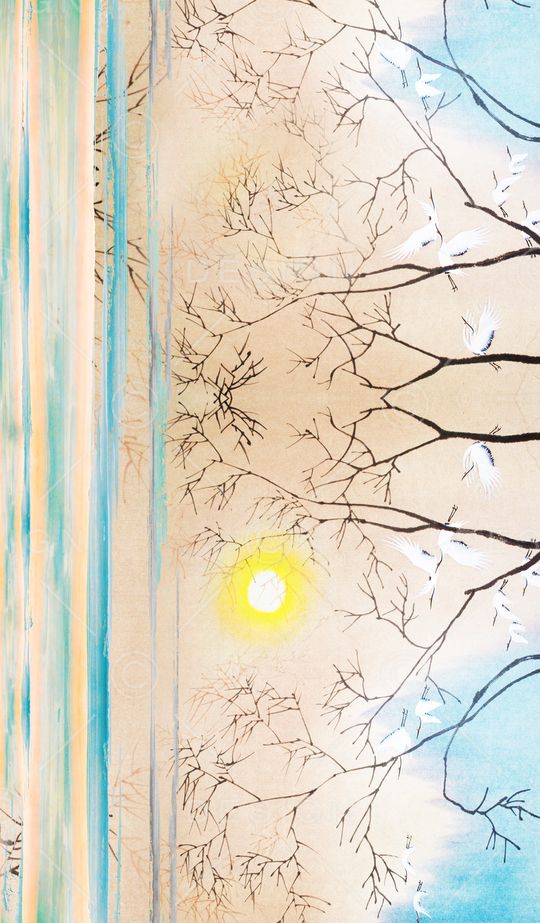 抽象印花华亿平台图片