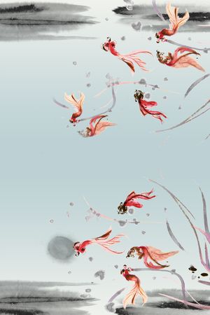 抽象印花华亿平台图片