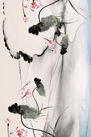 抽象印花华亿平台图片