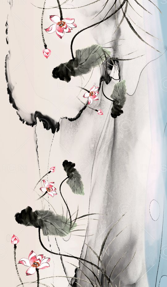 抽象印花华亿平台图片