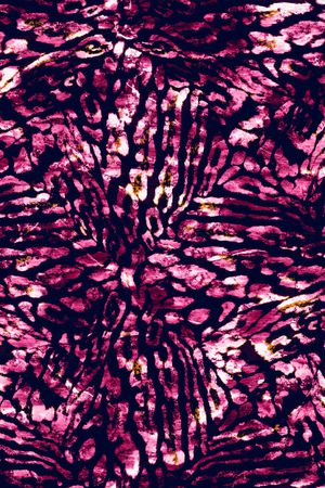 动物纹印花华亿平台图片