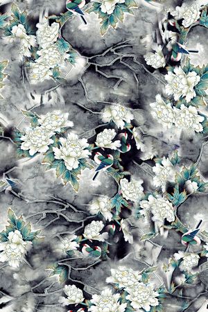 国画印花华亿平台图片