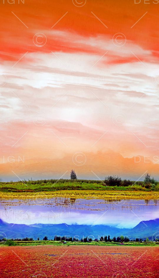 蓝天白云印花华亿平台图片