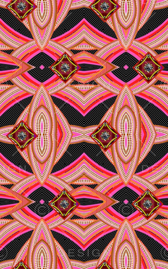 几何印花华亿平台图片