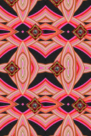 几何印花华亿平台图片