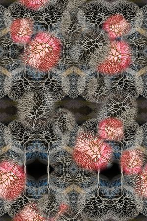 抽象印花华亿平台图片