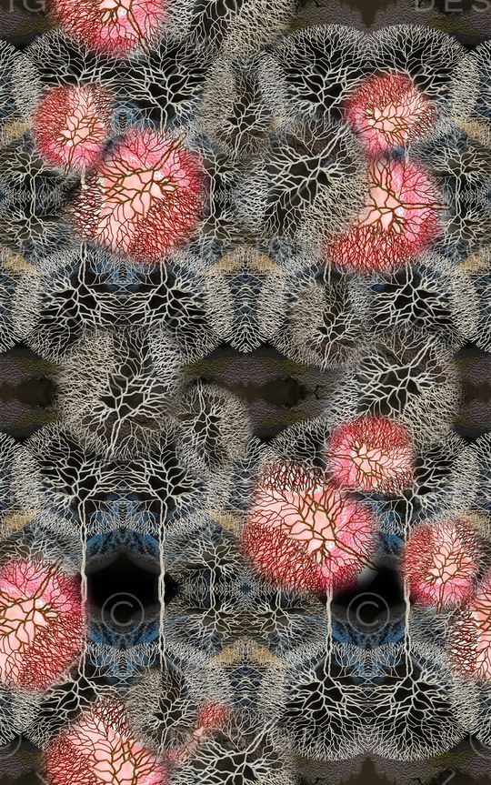 抽象印花华亿平台图片