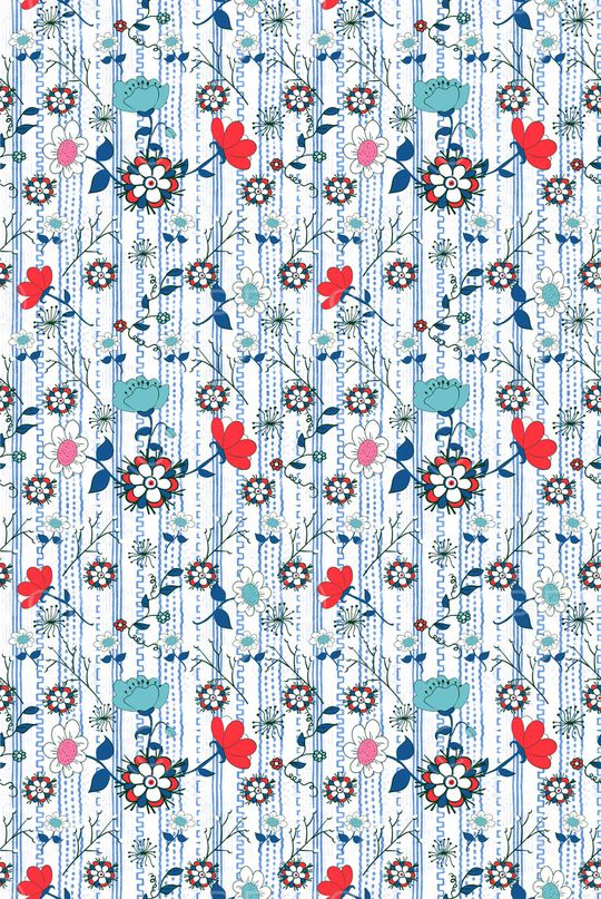 小碎花印花华亿平台图片