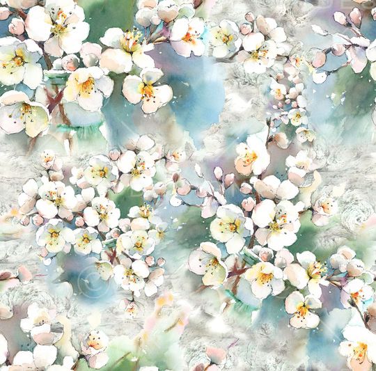 梅花印花华亿平台图片