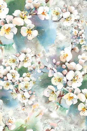 梅花印花华亿平台图片