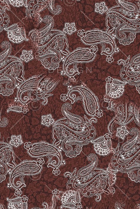 佩斯利印花华亿平台图片