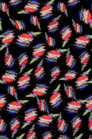 抽象印花华亿平台图片