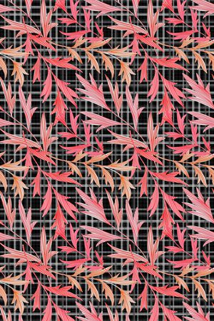 格子印花华亿平台图片