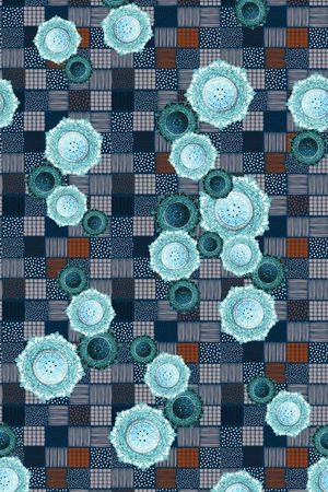 几何印花华亿平台图片