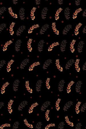 树枝印花华亿平台图片