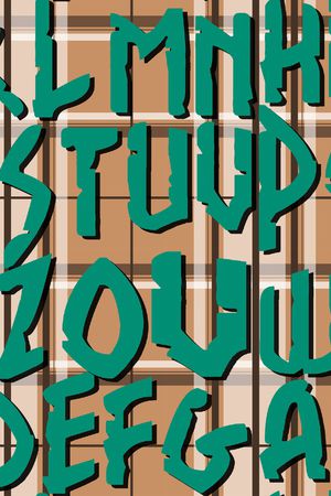 字母印花华亿平台图片