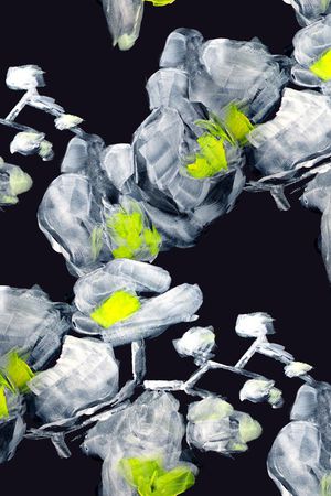 兰花印花华亿平台图片