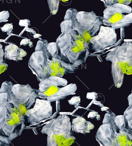 兰花印花华亿平台图片