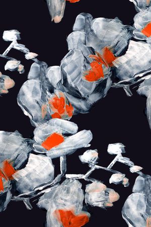 兰花印花华亿平台图片