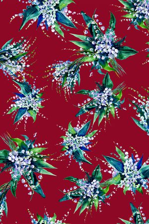 绣球花印花华亿平台图片