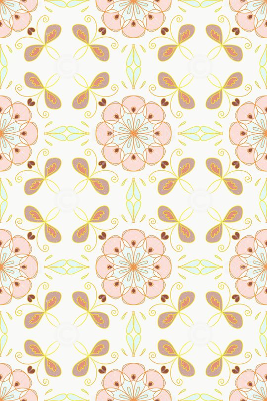 古典花纹印花华亿平台图片