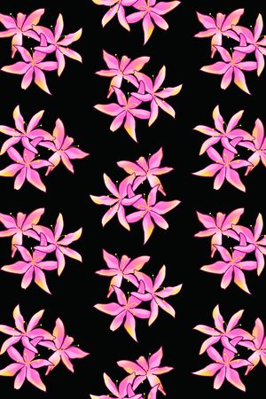 清爽底花卉印花华亿平台图片