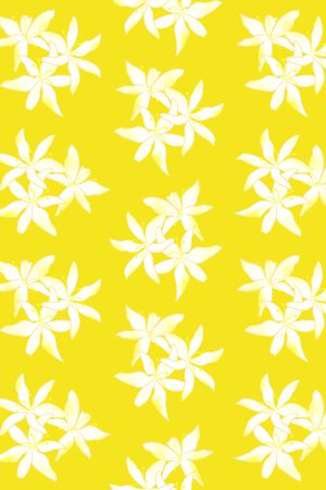 清爽底花卉印花华亿平台图片