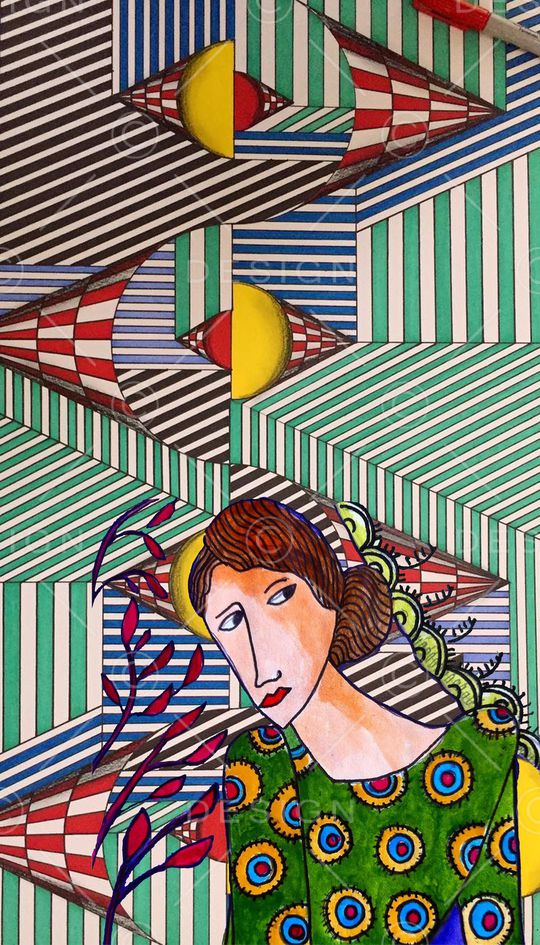 定位花印花华亿平台图片