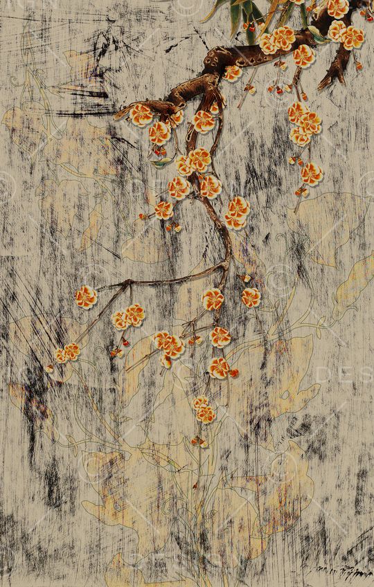 抽象印花华亿平台图片