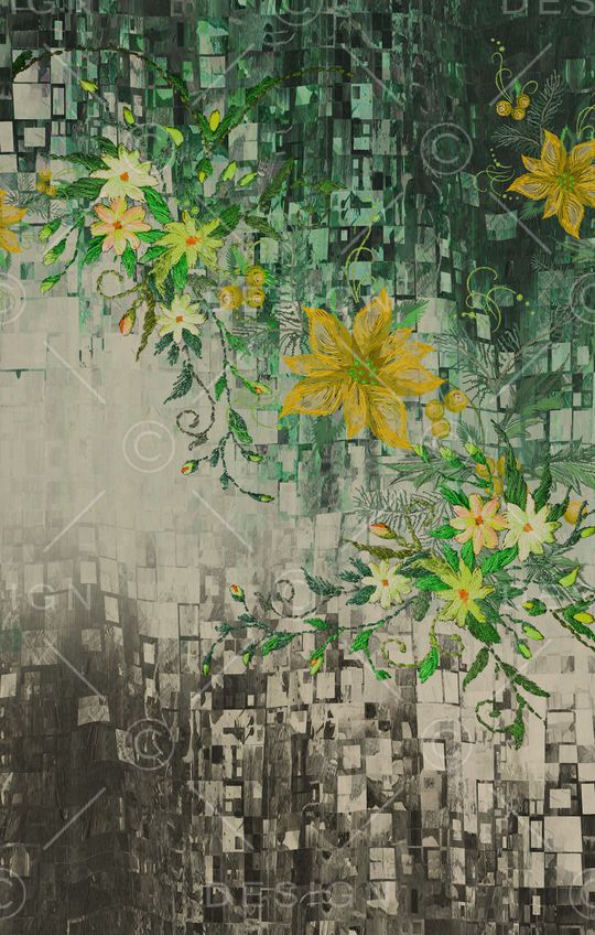 抽象印花华亿平台图片