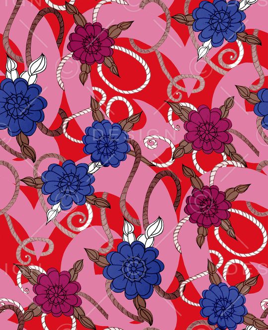 几何印花华亿平台图片